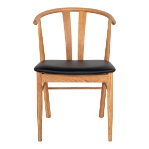 Scaun dining Artenara, Natural, 56x51x77 cm - Img 4