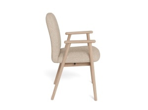 Scaun dining Calvin, Bej, 88x55x60 cm - Img 5