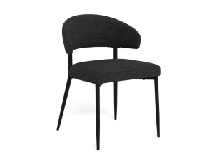 Scaun dining Edina V1, Gri, 77x56x55 cm - Img 3