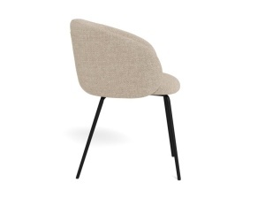 Scaun dining Eleanor, Bej, 79x55.5x55 cm - Img 9