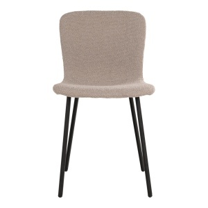 Scaun dining Halden, Bej, 52.5x44.5x76.5 cm - Img 4