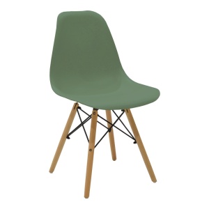 Scaun dining Julita, Verde masliniu, 52x46x81 cm