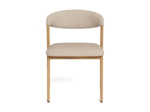 Scaun dining Larry, Bej, 78.5x53.5x53 cm - Img 3