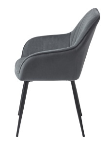 Scaun NOLAN, Gri deschis, 60x84x58 cm - Img 3