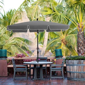 Strandnapernyő Songmics, szürke, 200x125x240 cm