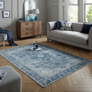 Szőnyeg, Antique Traditional, Flair Rugs, kék, 120X170 cm