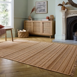 Szőnyeg csíkos, Sylvie Farah, Flair Rugs, natúr, 200X290 cm