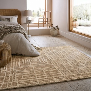 Szőnyeg Elliot körbe kötött, Flair Rugs, bézs, 200x300 cm