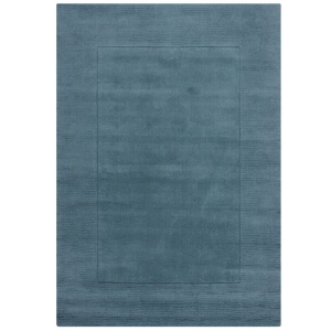 Szőnyeg, texturált gyapjú szegéllyel, Flair Rugs, kék, 120X170 cm - Img 3