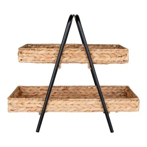 Tava decorativa Alfaro, Natural, 23x42x43.5 cm - Img 4