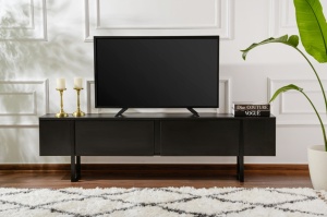 TV-szekrény, Serenity, Fekete - Img 2