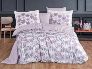 Ágyneműhuzat Penny Lilac, pamut poplin