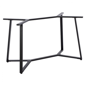 Baza de masa metalica Vampor I, Negru, 112x60x72 cm