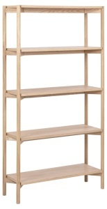 Biblioteca Braidwood, Alb, 160x86x30 cm - Img 6