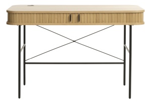 Birou NOLA, Stejar deschis, 60x75x120 cm