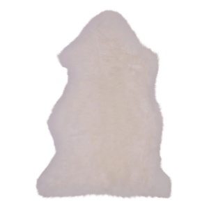 Blana decorativa de miel, Alb, 85x50x5 cm - Img 4
