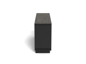 Bufet Tribeca, Negru, 75x160x40 cm - Img 4