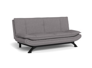 Canapea extensibila Faith, Gri, 91x194x98 cm - Img 2