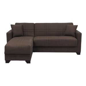 Coltar extensibil reversibil, Stashio, Maro, 202x143x84 cm - Img 5