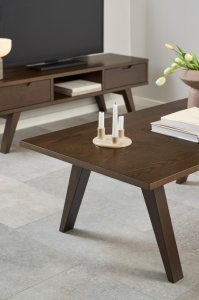 Comoda TV A-Line, Gri, 45x150x40 cm - Img 2