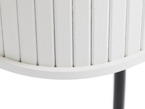Comoda TV NOLA, Alb, 40x56x180 cm - Img 2
