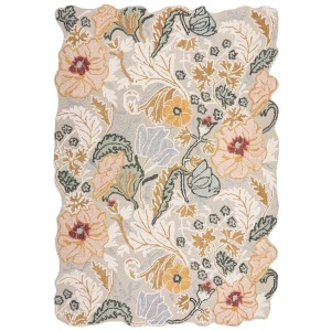 Covor Daphne Shaped Floral Roz 120x170 cm, Flair Rugs - Img 5