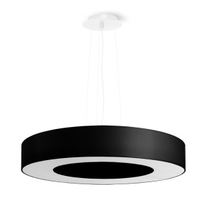 Csillár, Saturno, fekete, 50x50x102 cm