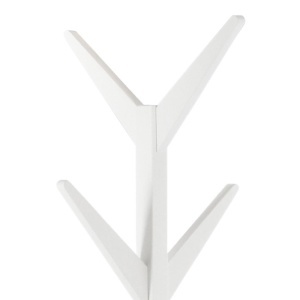 Cuier Ascot, Alb, 178x42x42 cm - Img 3