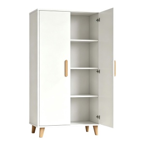 Dulap Tamera, Alb, 30x60x120 cm - Img 2