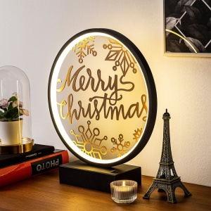 Éjjeli lámpa, XMAS5, fekete/réz