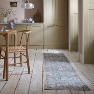 Futószőnyeg, Flair Rugs Orelia Global, kék, 60x230 cm