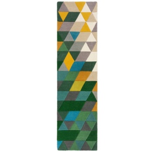 Futószőnyeg, Flair Rugs Prism, zöld/többszínű, 60x230 cm - Img 2