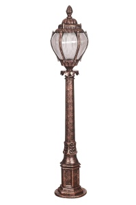 Kültéri állólámpa, 68202, barna, 95x20 cm