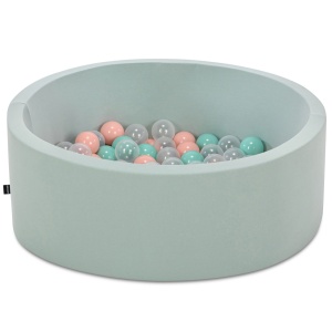 Labdamedence, Bubble Pops v10, menta, 85x85x30 cm