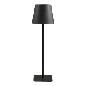 Lampa de masa Bradford, Negru, 10x10x37 cm - Img 5