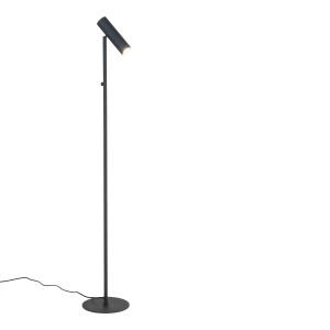 Lampa de podea Paris, Negru, 25x25x150 cm - Img 4