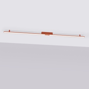 LED-es csillár, Lagom, 4000K, piros, 181x4x7 cm - Img 2