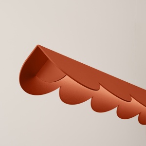 LED-es függőlámpa, Biscuit, 3000K, piros, 131x13x200 cm - Img 4