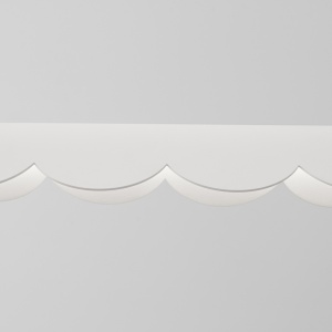 LED-es függőlámpa, Biscuit, 4000K, fehér, 131x13x200 cm - Img 5