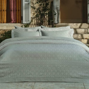 Lenjerie Mateo Green King Size (Bumbac Egiptean)