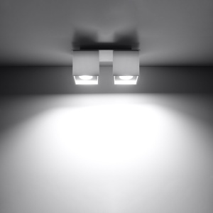 Mennyezeti lámpa, Quad, fehér, 26x11x12 cm - Img 3