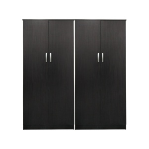 Négyajtós ruhásszekrény, Athos I V1, wenge, 160x42x180 cm - Img 3