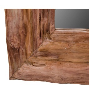 Oglinda de perete Granada, Natural, 101x3x180 cm