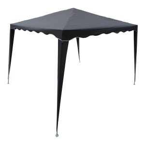 Pavilion de gradina, Gazebo, Gri inchis, 300x300x250 cm - Img 3