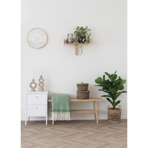 Pled decorativ Carmel, Verde, 170x130 cm - Img 2