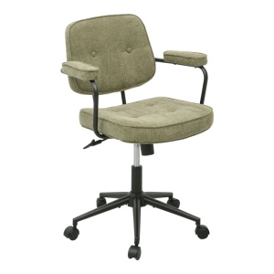 Scaun birou, Leberta, Kaki, 64x63.5x86 cm