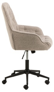 Scaun de birou Erik, Bej, 106x60x67.5 cm - Img 5