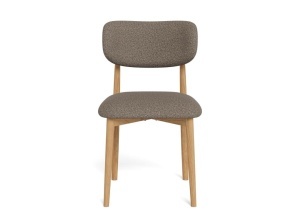 Scaun dining Absalon, Gri, 79.5x45.5x51.5 cm - Img 3