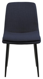 Scaun dining Becca, Albastru, 85.5x46x55 cm - Img 5