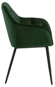 Scaun dining Brooke, Verde, 83x58x55 cm - Img 7